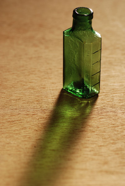緑色の瓶